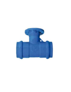 Tubo de PVC de ferro dúctil com flange dupla PN16 (junta...