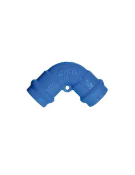 Cotovelo duplo 90° PN16 tubo de PVC de ferro dúctil (junta elástica)
