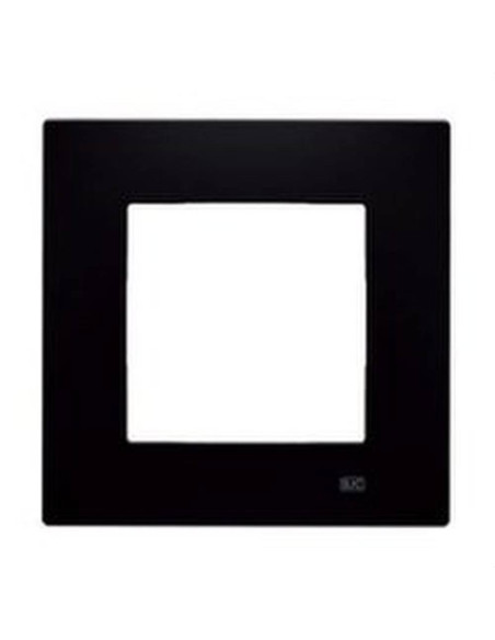 Quadro 1 elemento da série Viva em preto piano