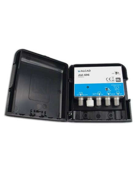 SAT-UHF-DAB/FM AM-696 32dB mast amplifier