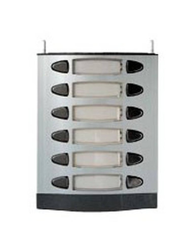 966 series double push button street panel...
