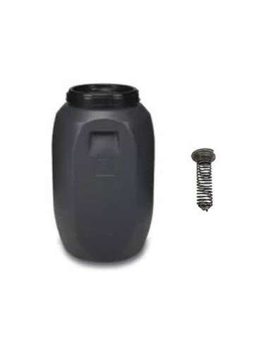 Alimentador com tambor de 60 L e dispensador de...