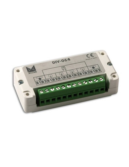 DIV-064 diverter for 2-wire system with 4 derived outputs
