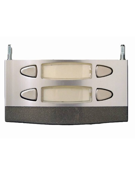 Entrance panel with 2 double pushbuttons 2 wires MPD-102