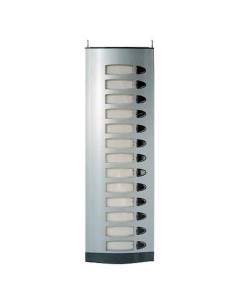 Placa 13 pulsadores simples 2 hilos L201