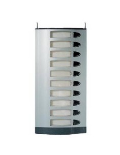 Placa 10 pulsadores simples 2 hilos L201