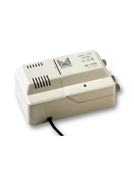 Amplificador switch AI-100 1 entrada 2 saídas UHF-VHF/BS