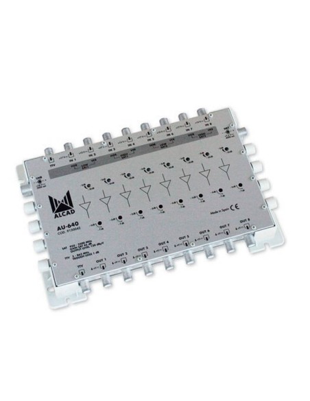 Amplificador multiswitch 8 pólos