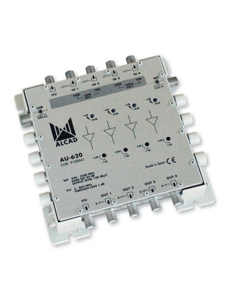 Amplificateur multiswitch 4 pôles