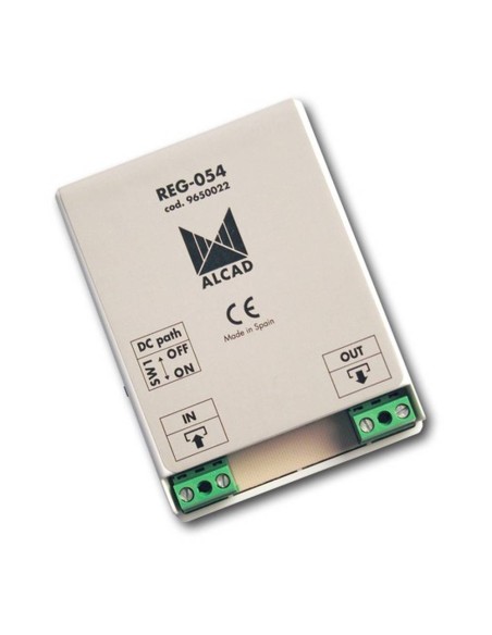 Amplificador de sinal de áudio + vídeo de 2 fios REG-054