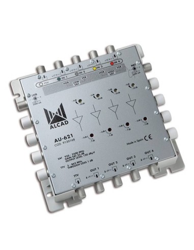 4-pole 25 dB amplifier