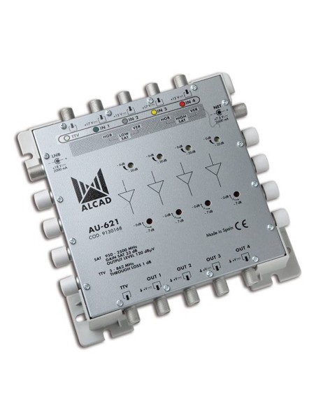 Amplificador de 25 dB de 4 pólos