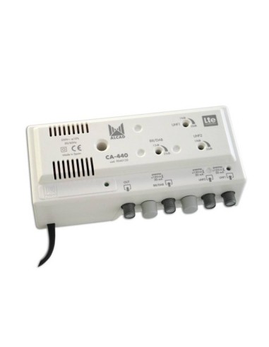 Amplificador de cabeçalho CA-440 3 entradas