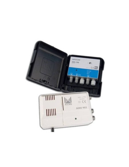Amplificador AM-497 e kit de fonte de alimentação