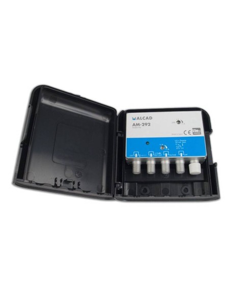 Amplificador UHF-DAB/FM 20dB LTE700 mástil