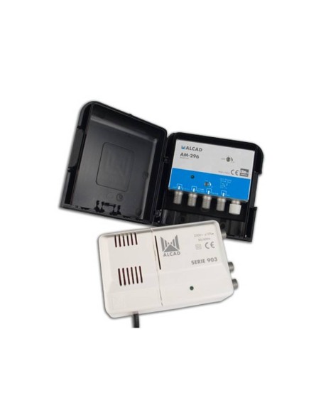 AM-296 amplifier and power supply kit