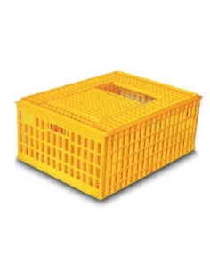 Disassembled plastic transport cage 77x55x33