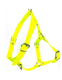Arnés ajustable 25mm naranja/amarillo 2