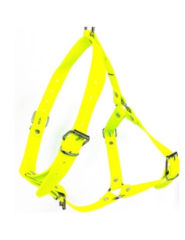 Adjustable harness 25mm orange/yellow