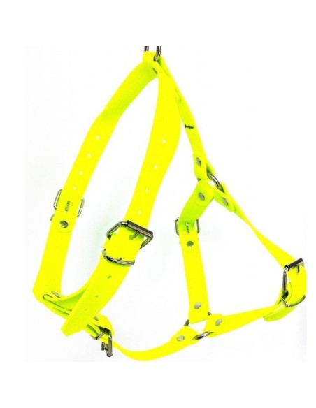 Adjustable harness 25mm orange/yellow