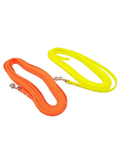 Grattoir plat 10m*16mm jaune/orange
