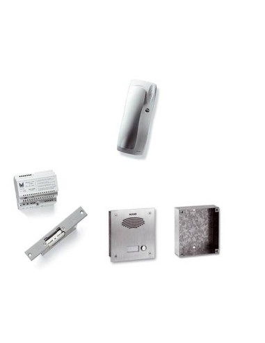 Kit anti-vandalisme 1 Bouton poussoir digital