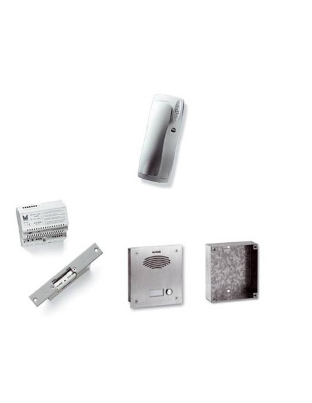 Kit anti-vandalisme 1 Bouton poussoir digital