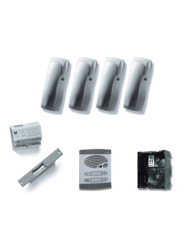 Kit of 4 pushbuttons (4+N wiring)