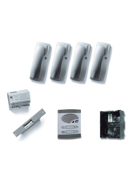 Kit de 4 botões (fiação 4+N)