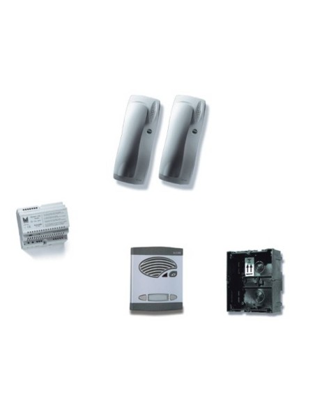 Kit de 2 boutons poussoirs sans gâche (câblage 4+N)