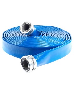 Mangueira de descarga plana em TPU extrudado para água...