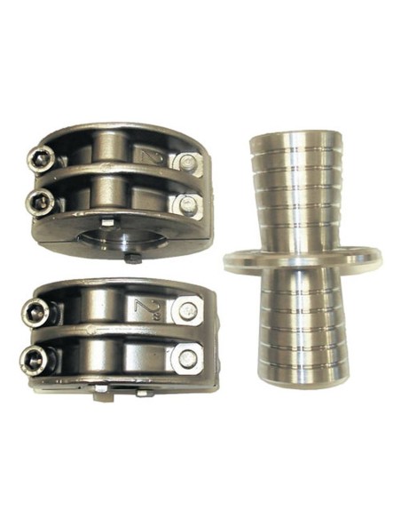Empalme Inox. SS 316 Cónico desmontable para tubería Rylbrun-Oroflex Pro