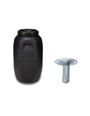 60 L feeder with dispenser