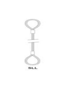Eslinga de cable revestida de zinc System SLL