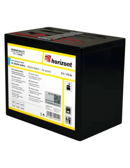Alkaline Battery 9V, 170 Ah