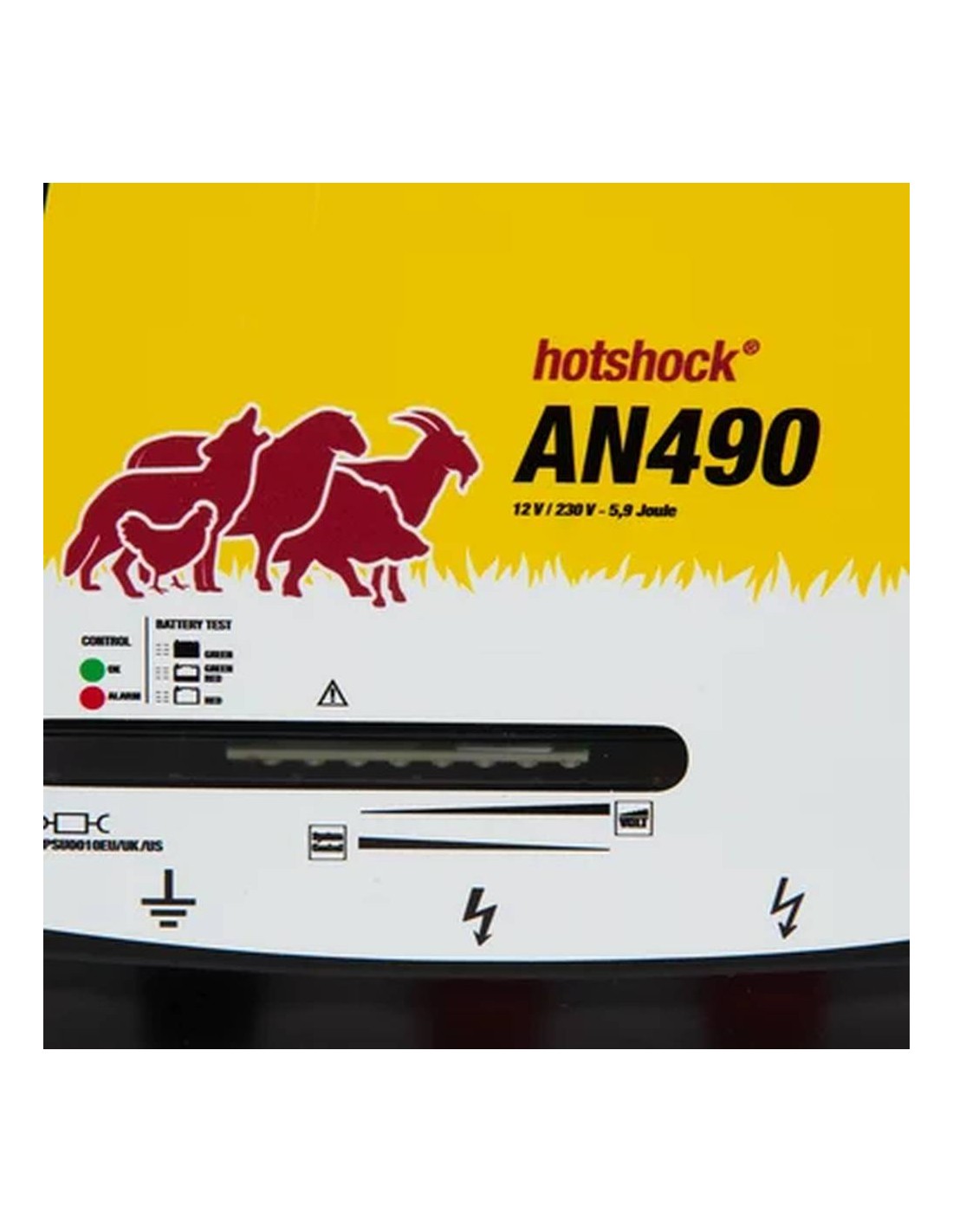 Pastor Eléctrico horizont hotshock® AN490 | Híbrido | 5,9J | Ovejas