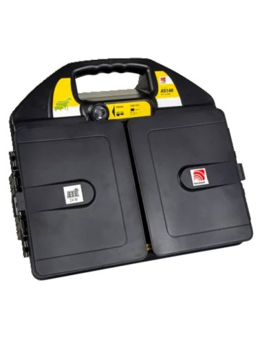 Energizador eléctrico solar para cercas de 12 V...
