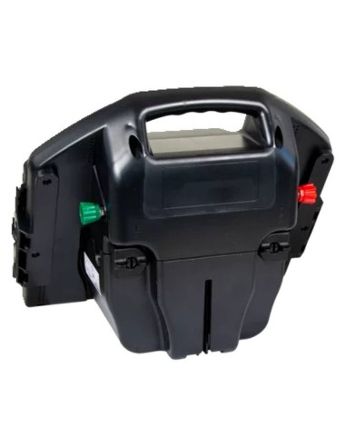 Energizador eléctrico solar para cercas de 12 V...