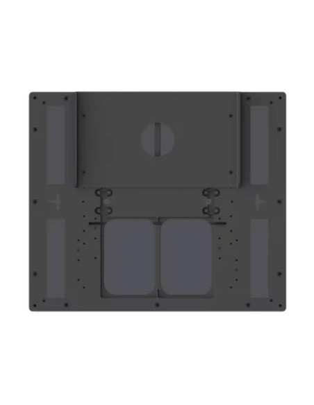 Panel solar horizontal de 20 vatios, con marco de plástico y soporte