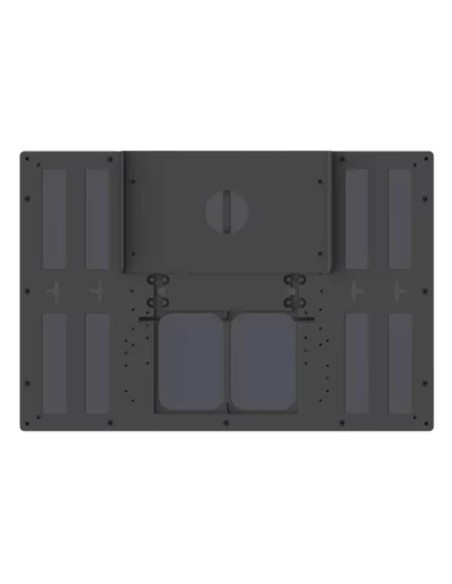 Panel solar horizontal de 30 vatios, con marco de plástico y soporte