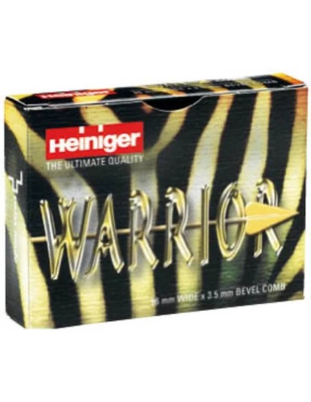 Peine cortapelos Heiniger WARRIOR STANDARD (96 mm) | 5 piezas | Diestro