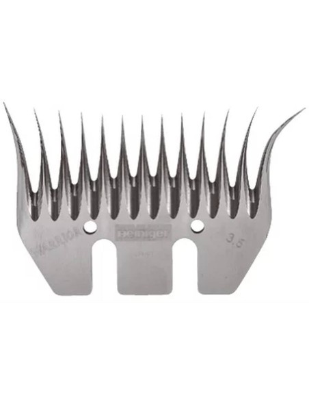 Peine cortapelos Heiniger WARRIOR STANDARD (96 mm) | 5 piezas | Diestro