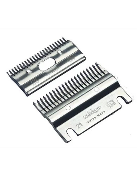 Juego de cuchillos de esquilar Heiniger 21 y 23 dientes