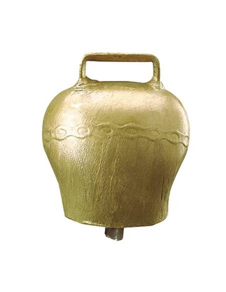 Campana de acero KAMER estilo alpino curvada | Color bronce