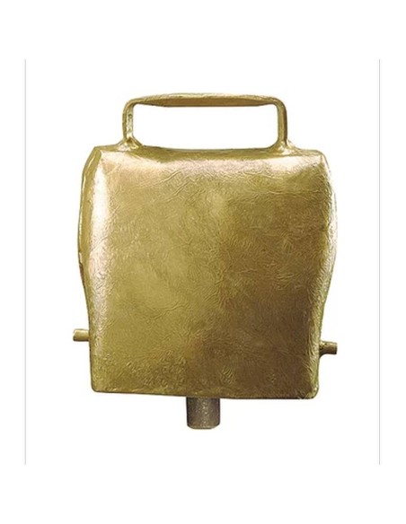 Campana de acero KAMER estilo alpino recta | Color bronce
