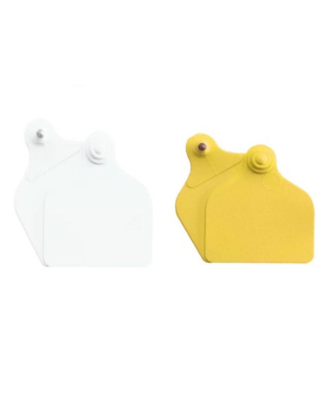 Crotal auricular Maxi + Maxi (71 mm x 63 mm) | 20 piezas