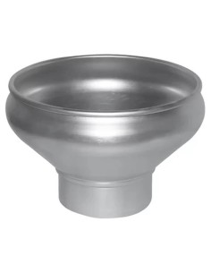 Embudo Colador de Leche de Aluminio KAMER, Completo