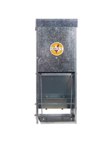 Comedero para aves con placa escalonada | acero...