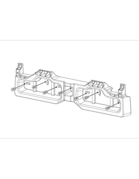 Bebedero de plástico para aves SMART (12 L) | montaje en pared