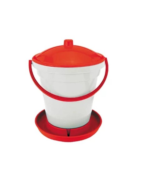 Cubo bebedero de plástico para aves de corral Rapido (18 L)